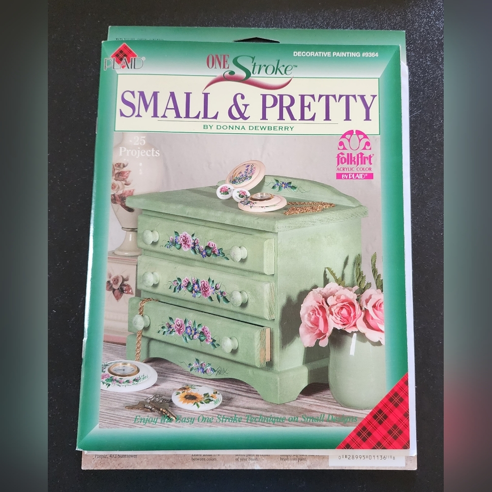 Plaid SMALL AND PRETTY One Stroke Decorative Painting #9364 Donna Dewberry New